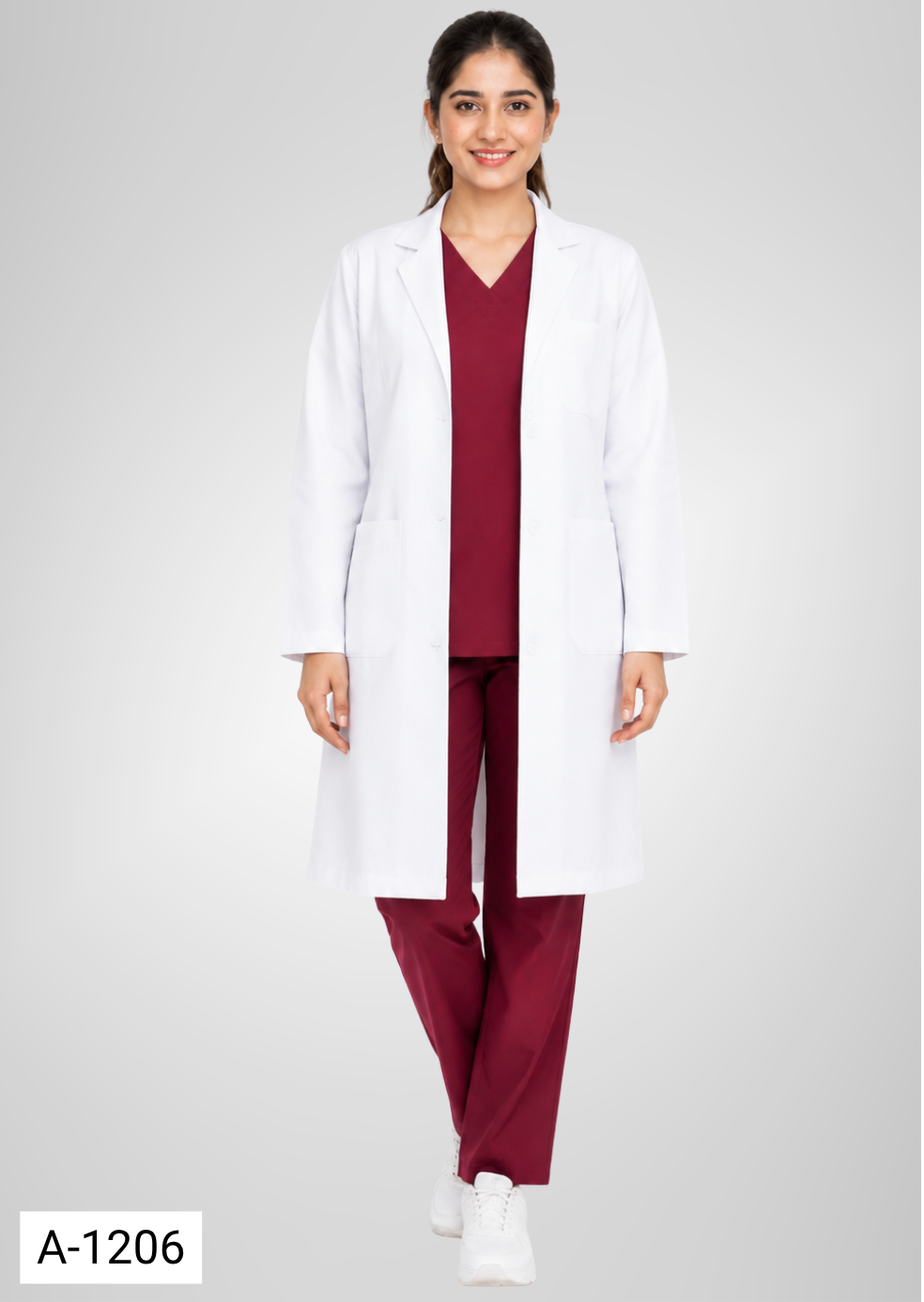 DOCTOR LABCOAT KNEE LENGTH